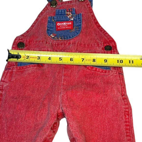 Vintage Oshkosh b’gosh cowboy theme overalls - Picture 3 of 7